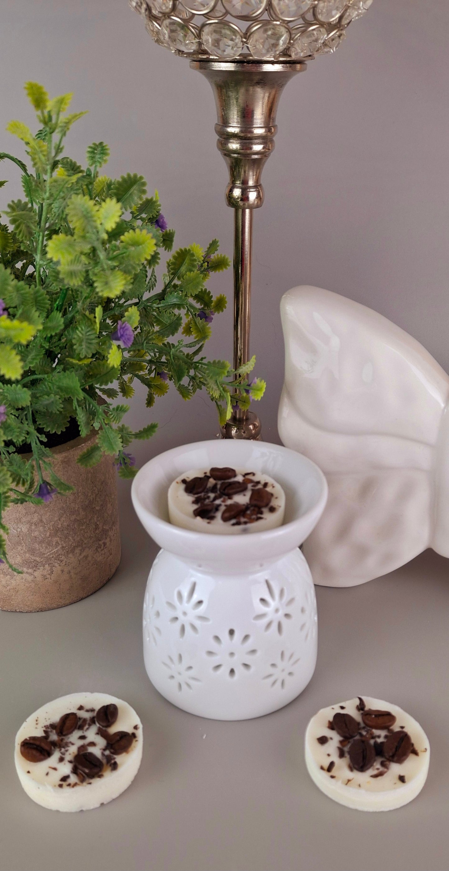 Duftlampe mit 3 Melts