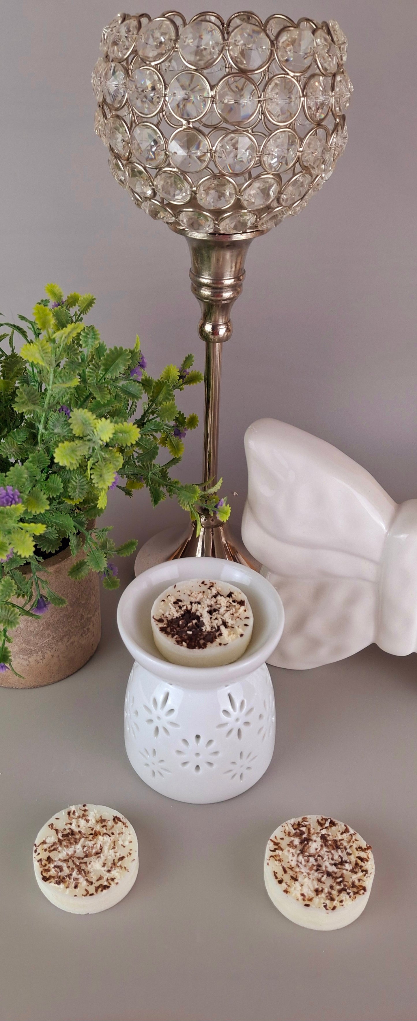Duftlampe mit 3 Melts