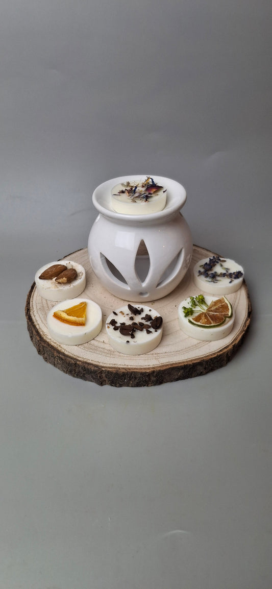 Duftlampe mit 3 Melts